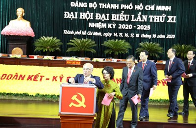 Danh sách Ban chấp hành Đảng bộ TP.HCM nhiệm kỳ XI (2020-2025)